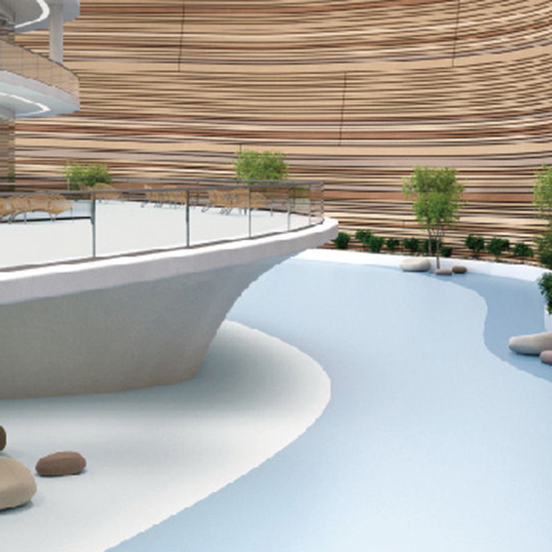 کفپوش همگن با پوشش پلی اورتان PUR